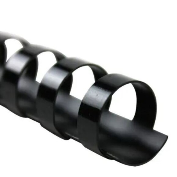 5/8" Black Plastic Binding Combs (100 Pack) - Picture 5 of 9